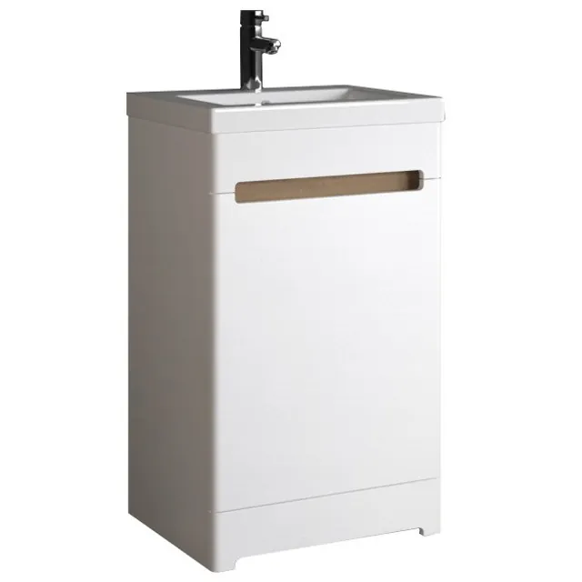 Тумба Смарт для умывальника  COMO 50 дуб сонома Vako [18953]